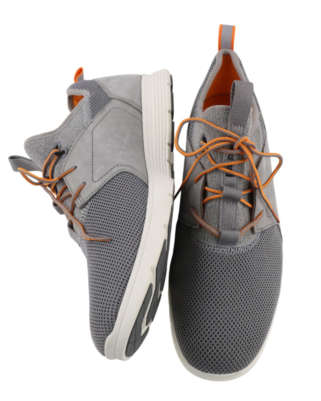 TIMBERLAND A2J4J-A4650 vyriški sportbačiai, EU43/43.5, pilki odiniai tekstiliniai sportbačiai 