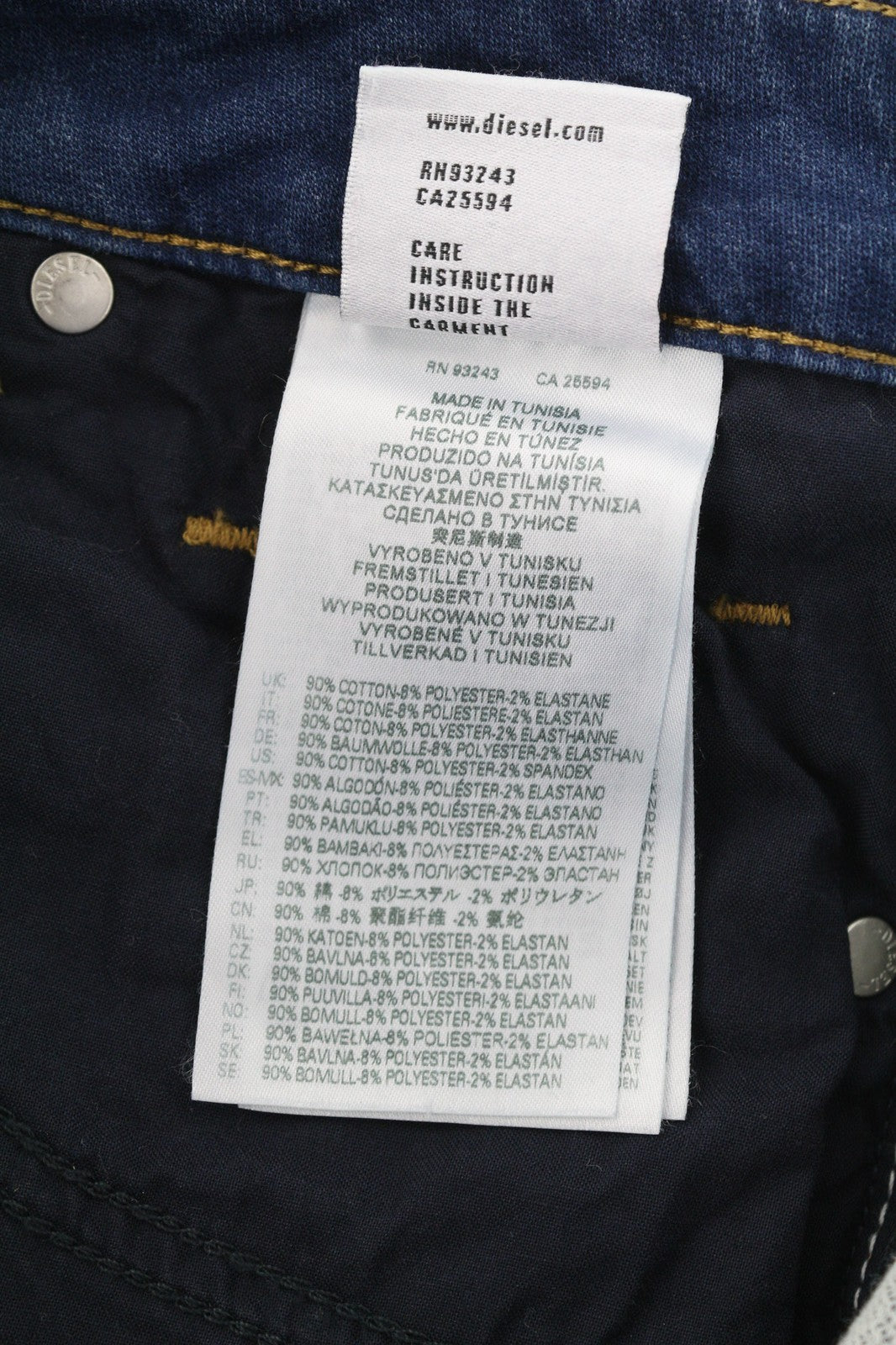 DIESEL Candys Jogg 069HC Womens Jeans W23 Sweat Jogg Relaxed Boyfriend Blue