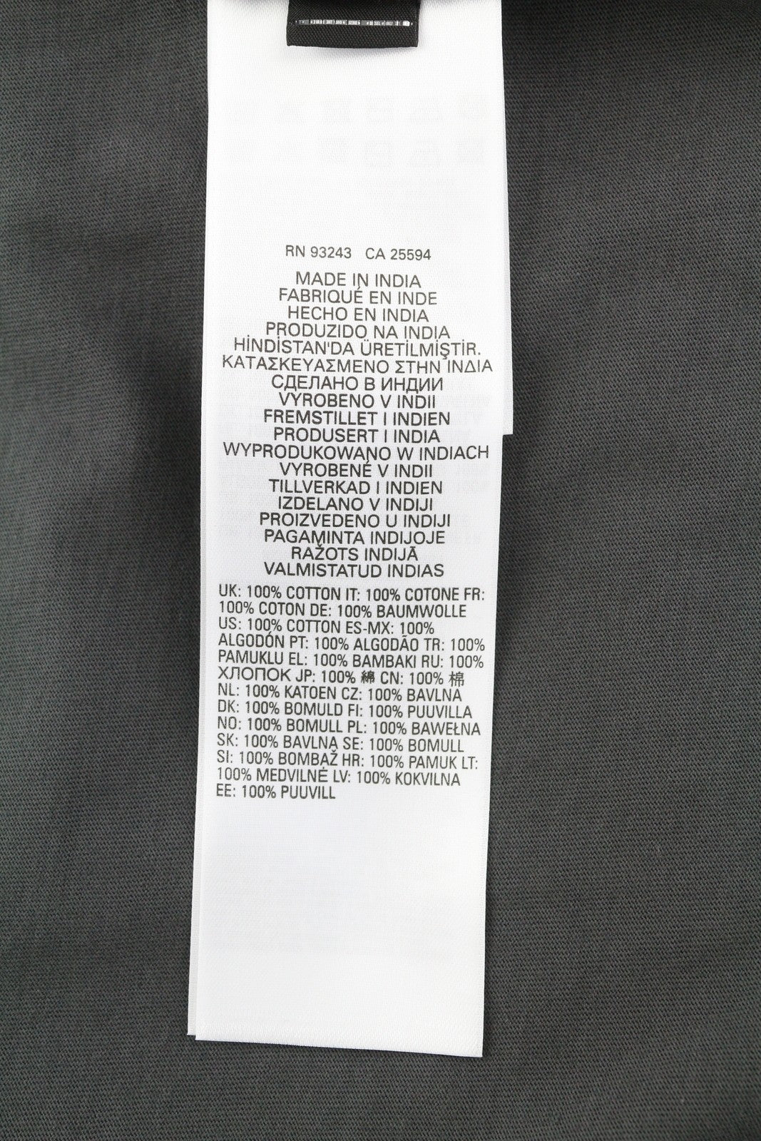 DIESEL T-Juslan-LS vyriški marškinėliai, pilki, medvilniniai, ilgomis rankovėmis, apvalia apykakle, RRP 100 € 