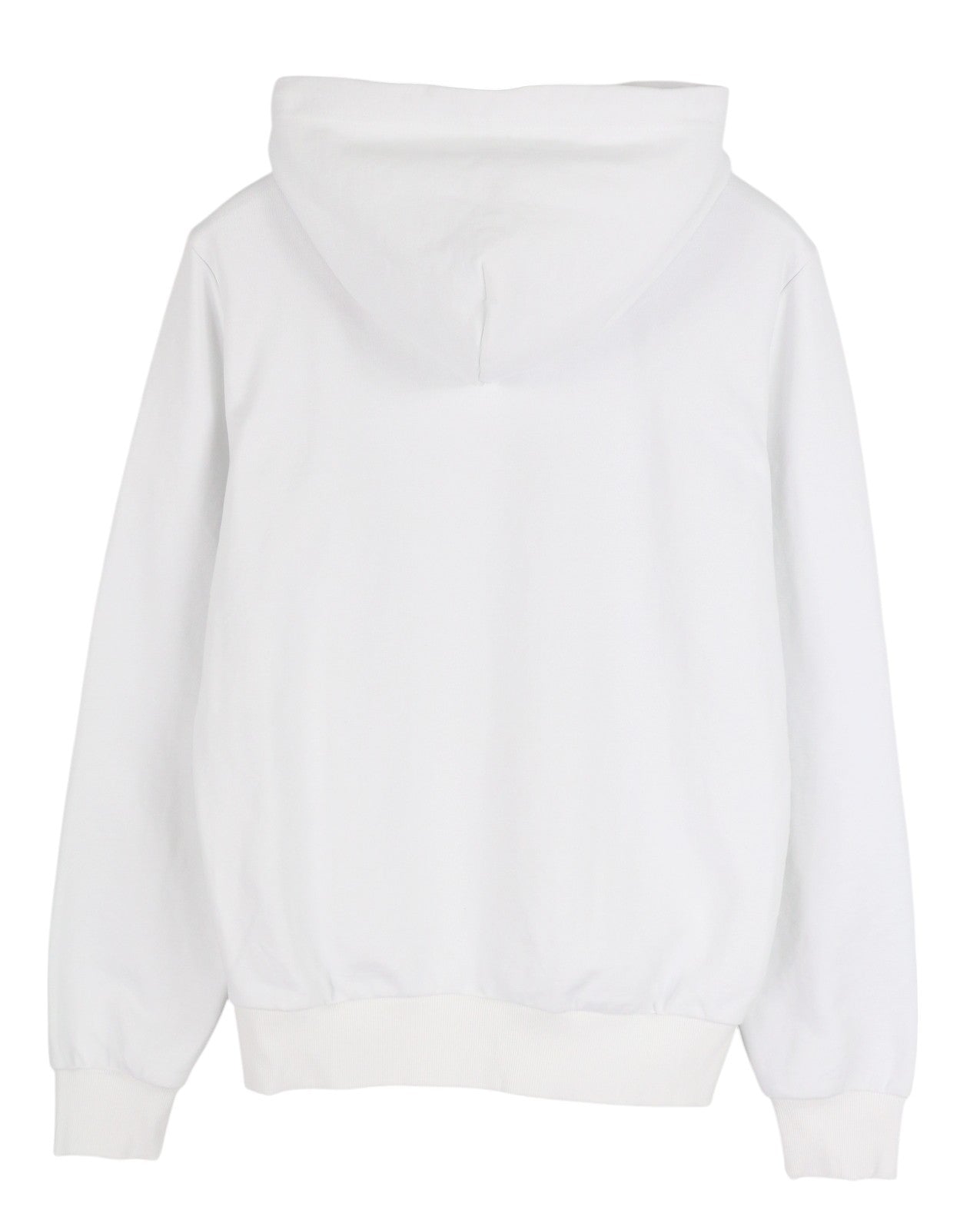 DIESEL S-Ginn-Hood-K25 vyriškas džemperis su gobtuvu, 2XL, baltas, su kengūros kišene, rekomenduojama kaina – 125 € 