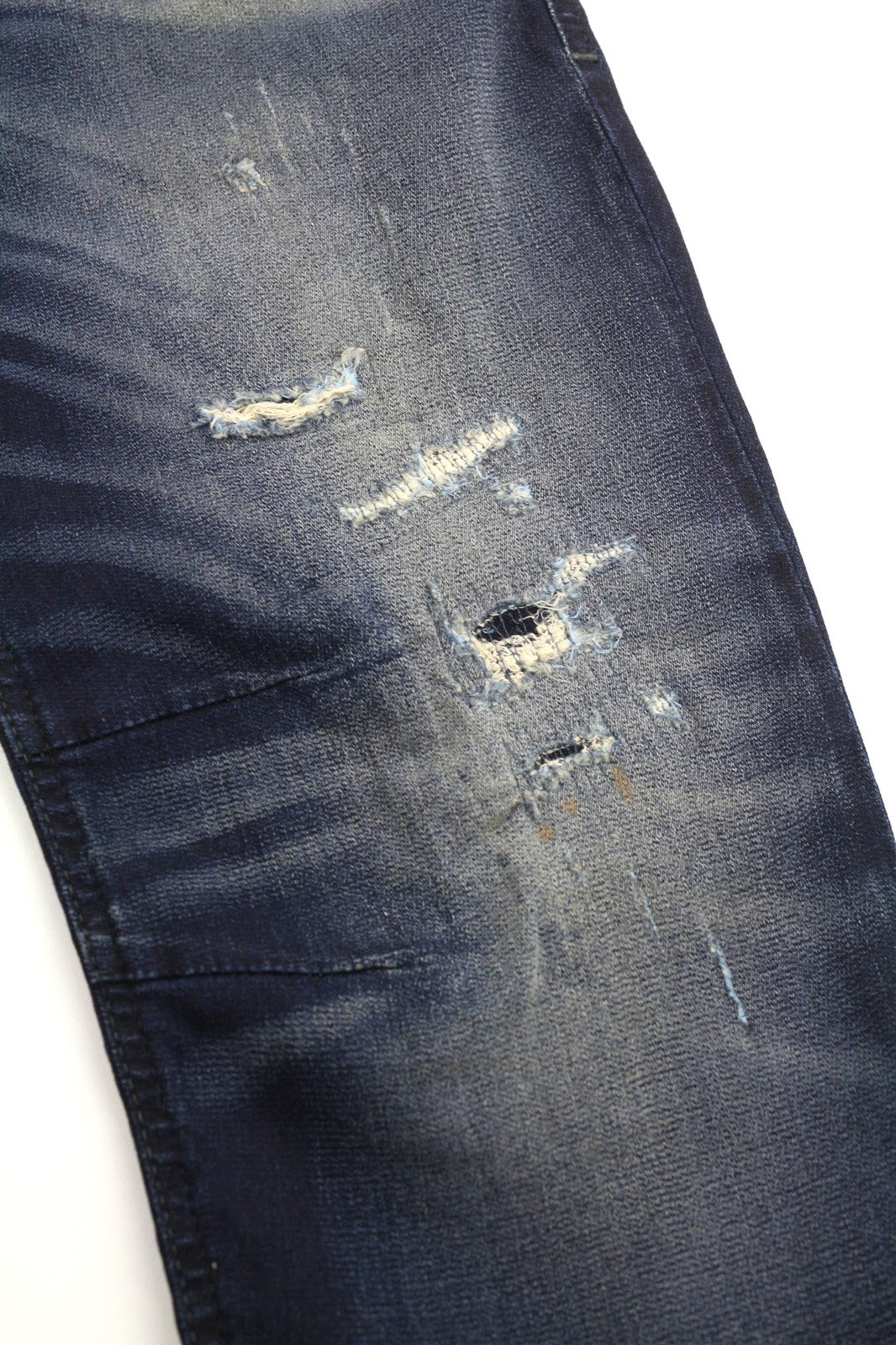 DIESEL Eazee-NE 0662K Womens Jeans W25 Sweat Jogg Boyfriend Cropped Blue Stretch