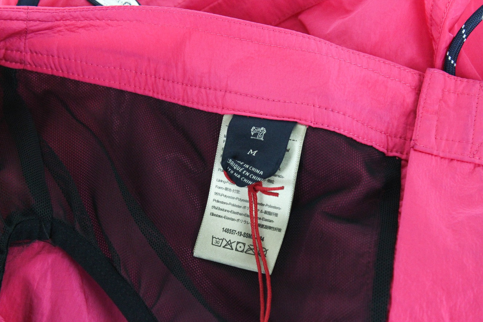 SCOTCH & SODA Ams Couture Men's M Pink Swim Shorts Drawstring Pull-On Summer