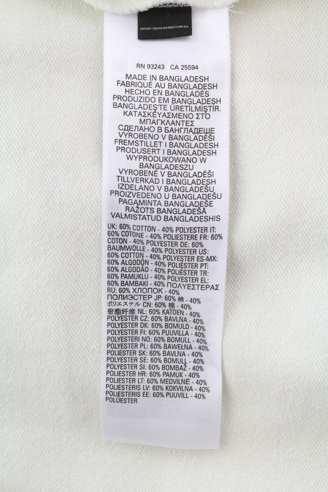 DIESEL S-Ginn-Hood-K28 vyriškas džemperis su gobtuvu L dydžio, baltas, su kengūros kišene, rekomenduojama kaina – 125 € 