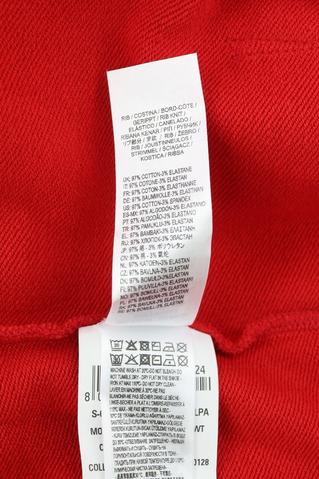 DIESEL S-Girk-Hood-Ecologo vyriškas džemperis su gobtuvu, L dydžio, raudonas, skalbtas, kengūros spalvos, rekomenduojama kaina – 150 € 