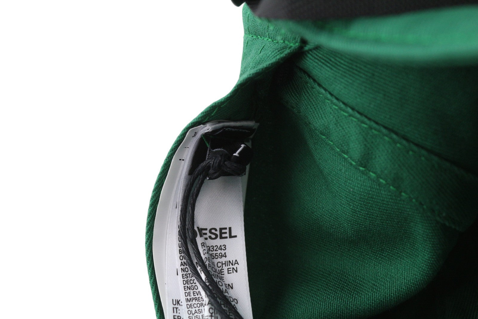 DIESEL C-Smill vyriška kepurė su žalia beisbolo imitacija, siuvinėta visiems metų laikams, laisvalaikio ir unisex stiliaus. 