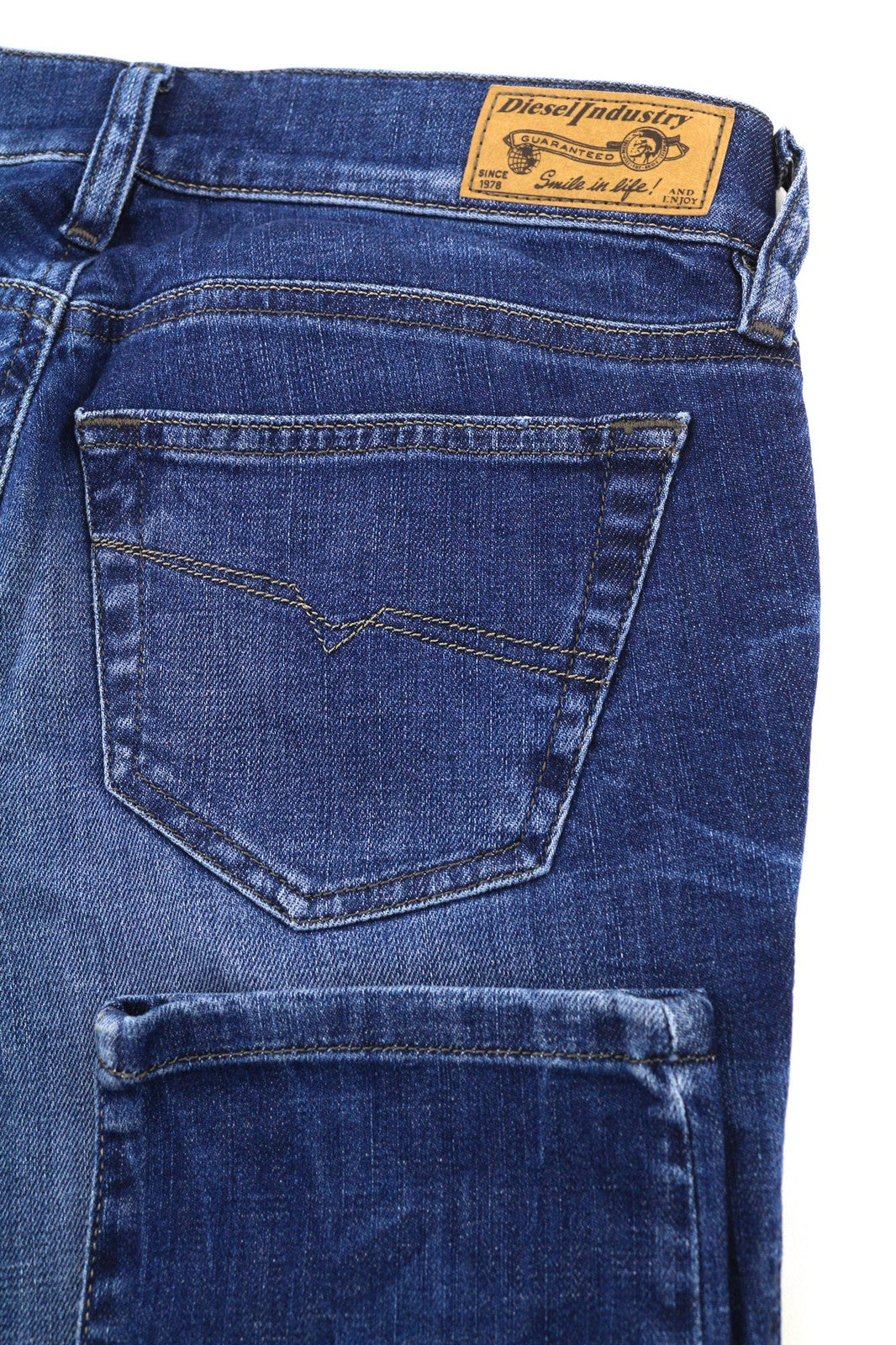 DIESEL Grupee 0836X Womens Jeans W25/L32 Super Slim  Skinny Blue Stretchy