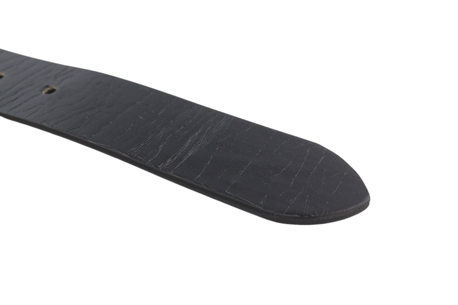 DIESEL B-Photo vyriškas diržas, 95 cm, juodas, odinis, sidabro spalvos sagtis, dvipusis logotipas