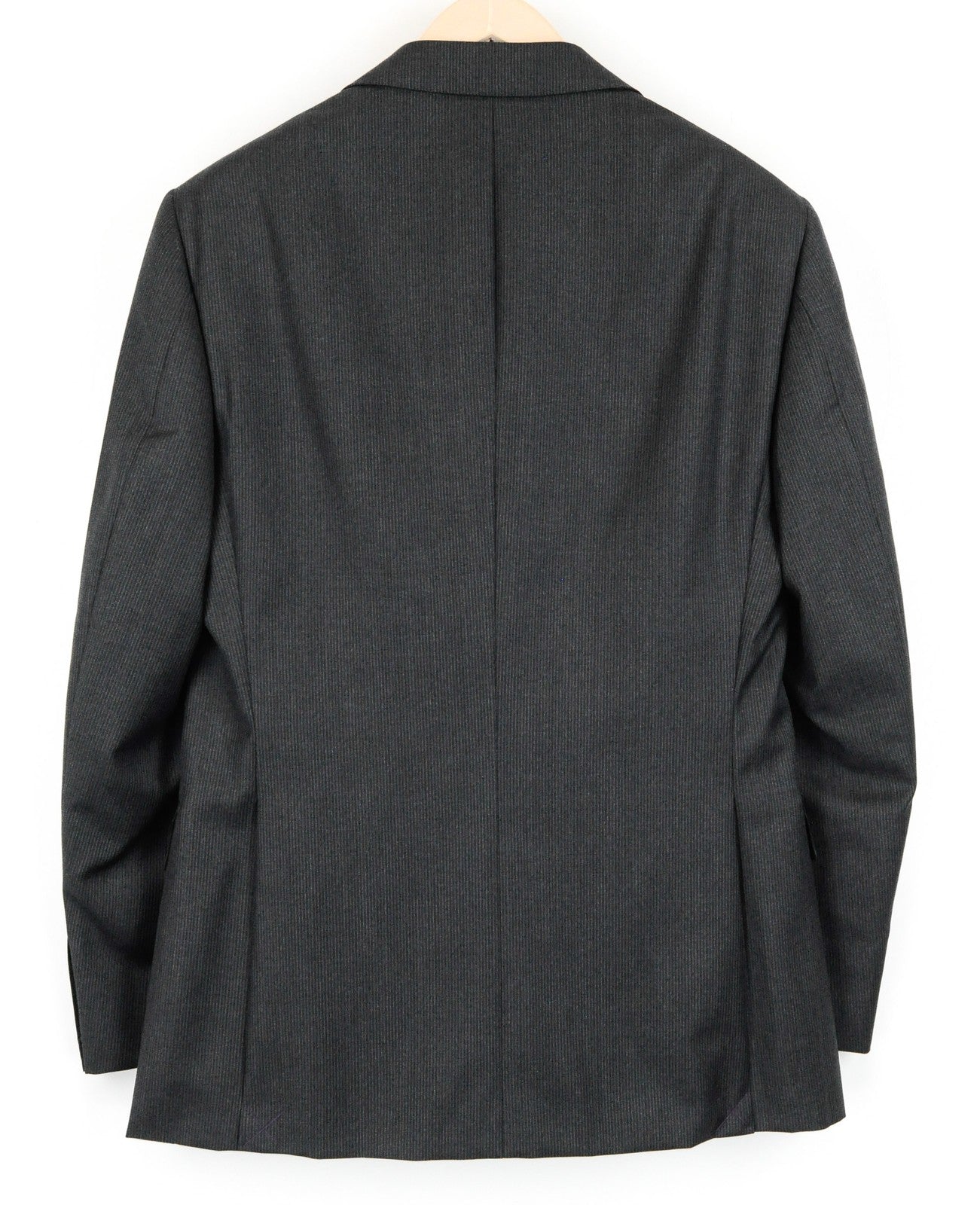 „SUITSUPPLY Napoli“ vyriškas švarkas UK38R vilnonis „Super 110's“ dryžuotas pilkas kostiumo švarkas 