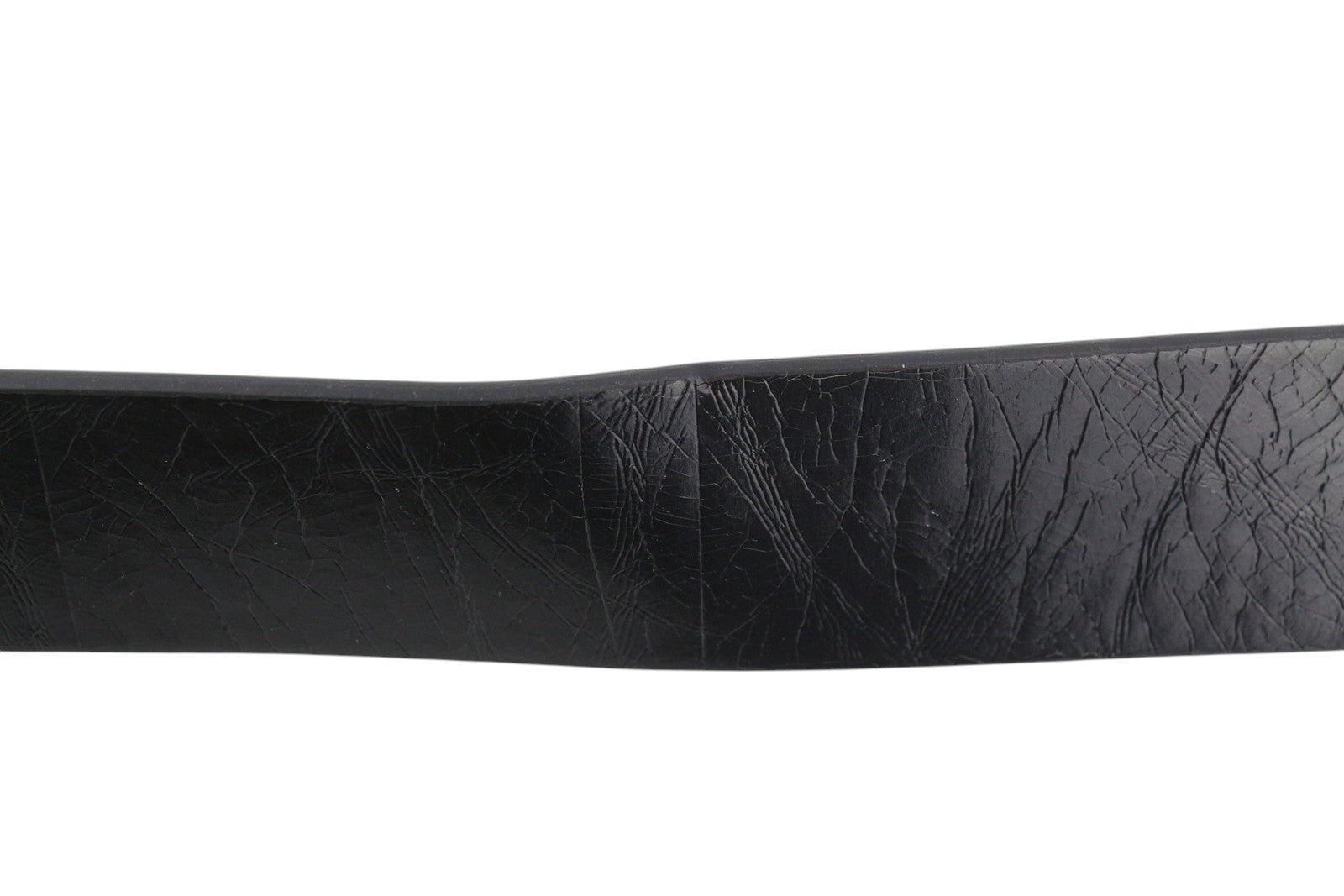 DIESEL B-Photo Men Belt 95 CM Black Leather Reversible Buckle Closure Casual