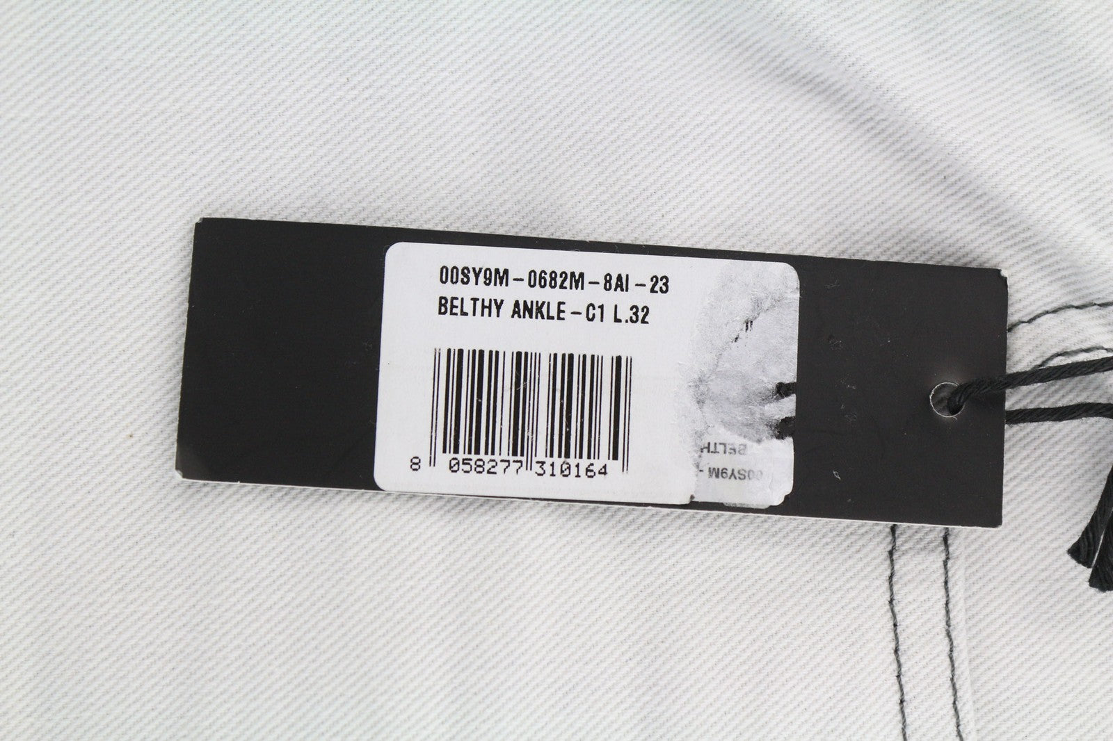 DIESEL Belthy Ankle-C1 0682M Womens Jeans W23/L32 Slim Straight Blue Stretchy