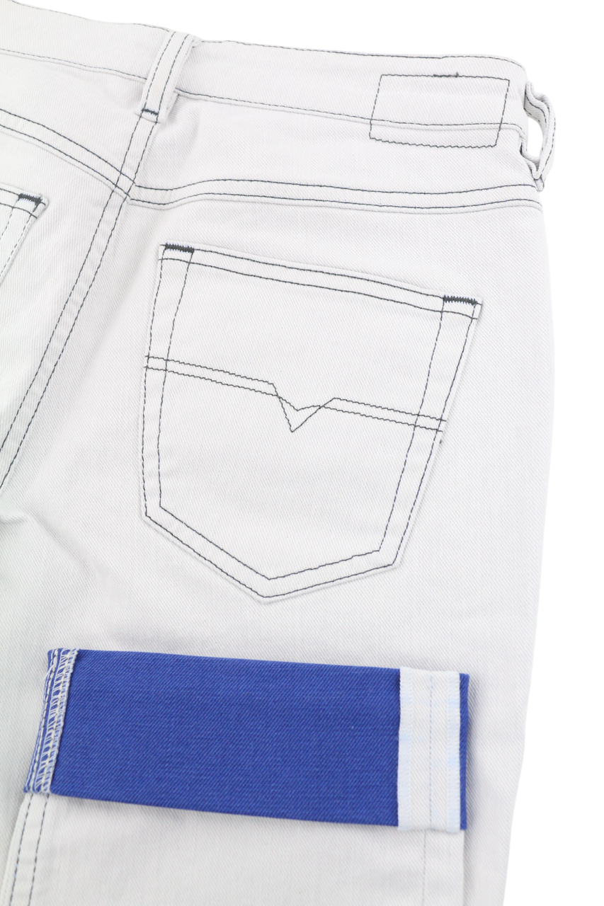 DIESEL Belthy Ankle-C1 0682M Womens Jeans W23/L32 Slim Straight Blue Stretchy