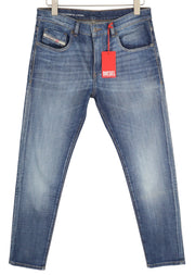 DIESEL 2019 D-Strukt 0DQAE vyriški džinsai W32/L30 Slim Zip Fly Fly Fade Effect RRP 175 € 