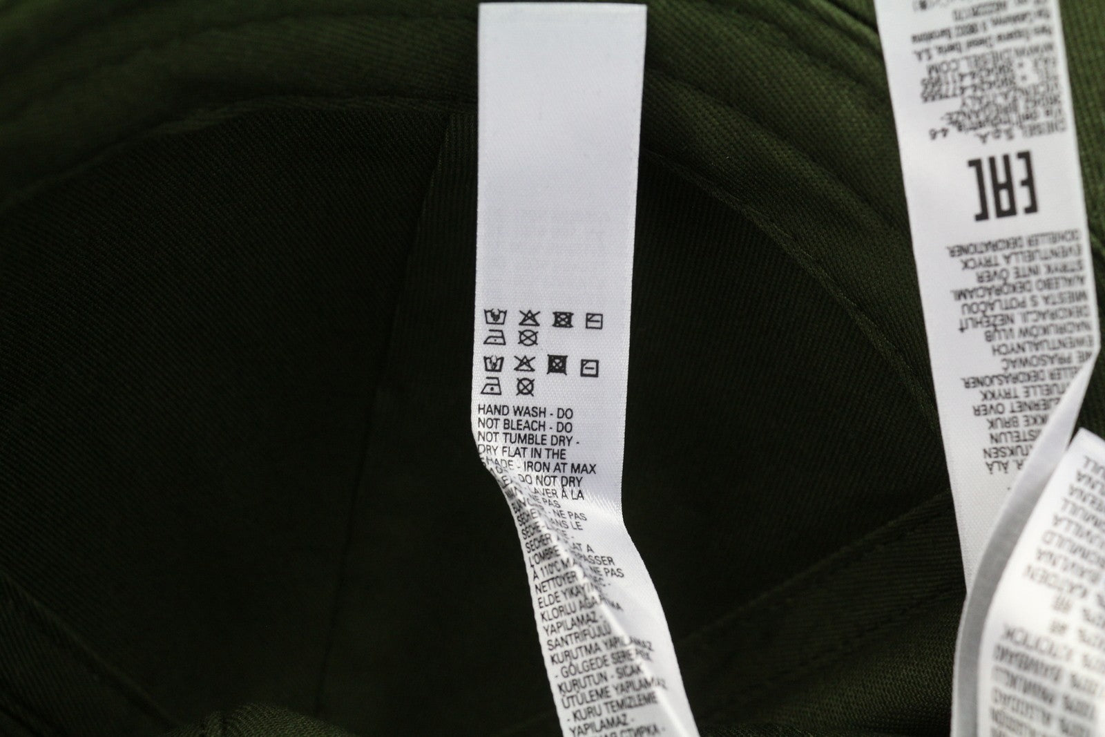 DIESEL Corry-Gum vyriška kepurė su beisbolo žalia medvilnine priekine logotipu visiems metų laikams, RRP70 