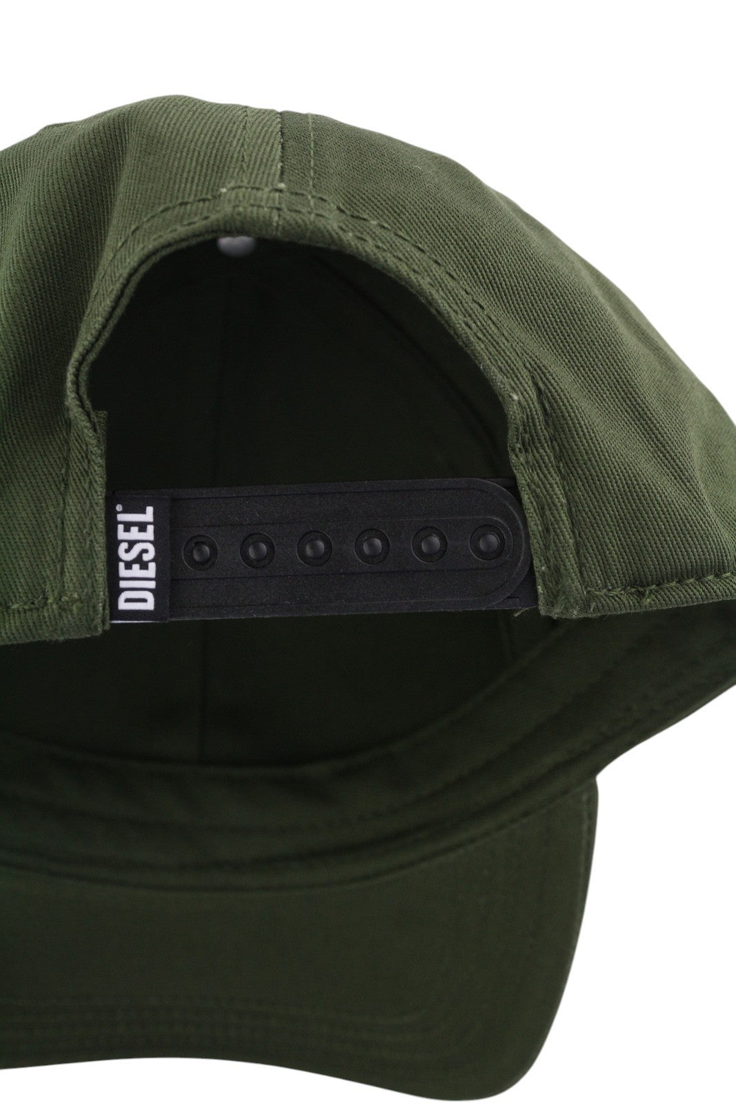 DIESEL Corry-Gum vyriška kepurė su beisbolo žalia medvilnine priekine logotipu visiems metų laikams, RRP70 