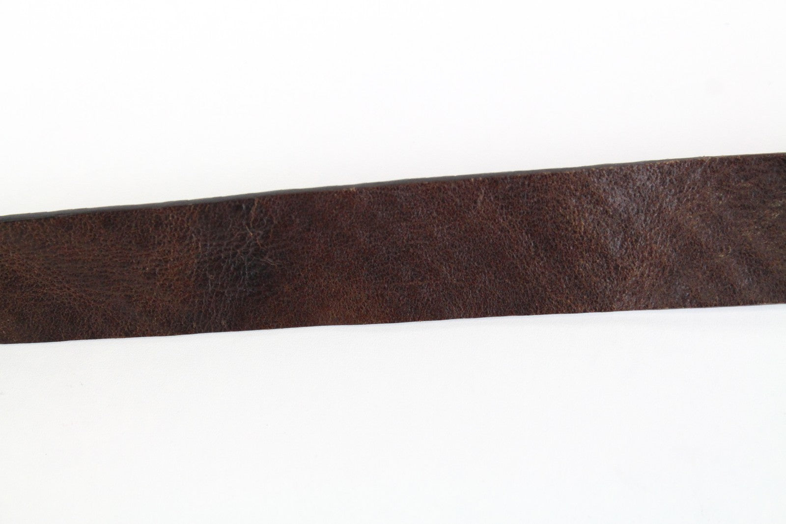 REPLAY vyriškas 85 CM rudas grynos odos diržas su sendinto metalo sagtimi laisvalaikiui 