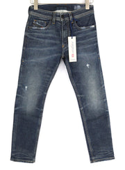 DIESEL Thommer-T 087AI vyriški džinsai W26 Sweat Jogg Slim Distressed mėlyna, elastinga 