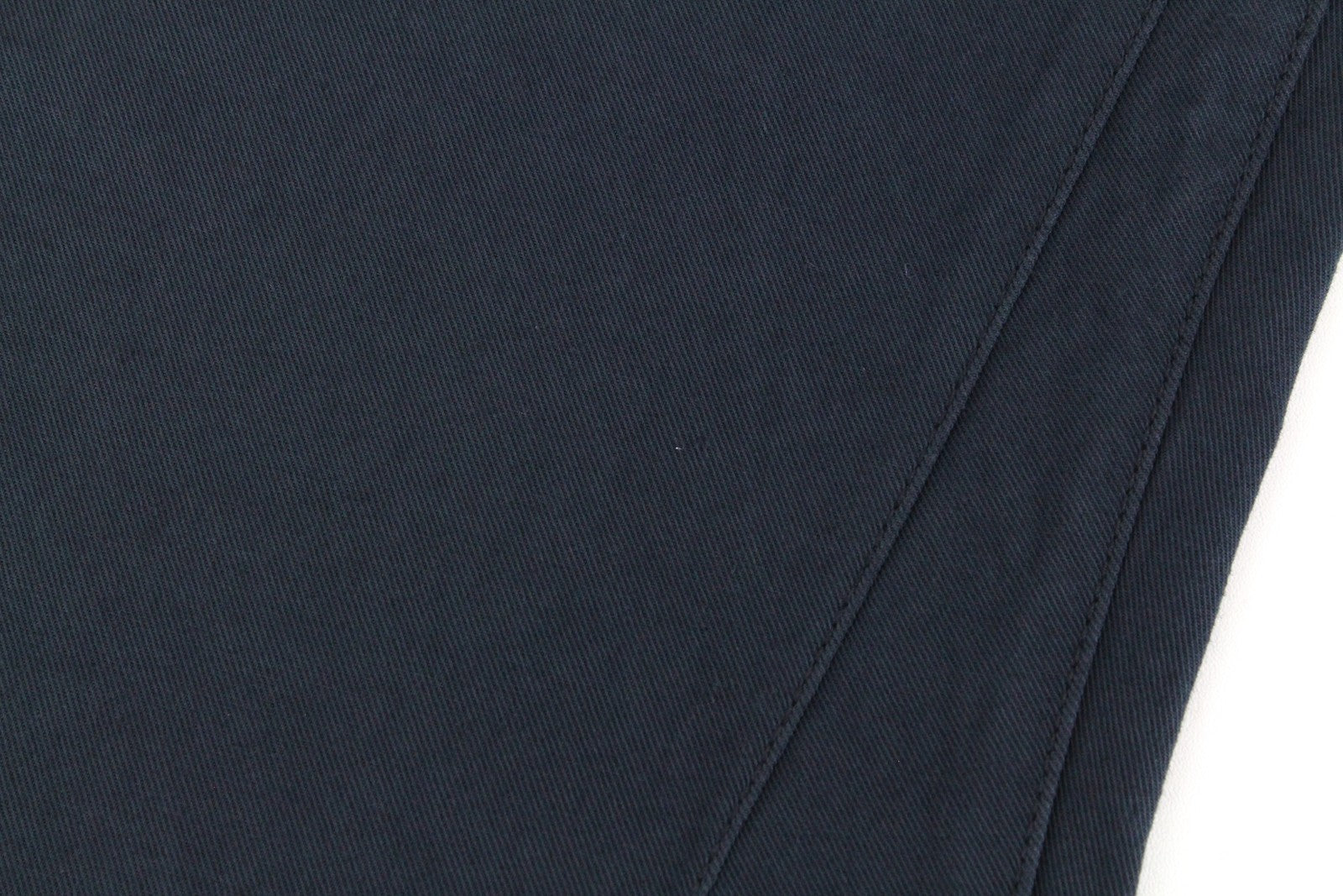 RICHMOND Men's 48 Blue Loose Fit Cotton Linen Pleated Front Casual Trousers