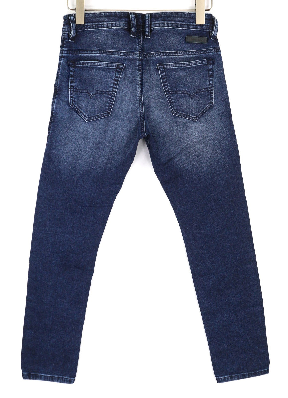 DIESEL Thommer CB-NE 0699Z Vyriški džinsai W28 Sweat Jogg Slim Blue elastingi 