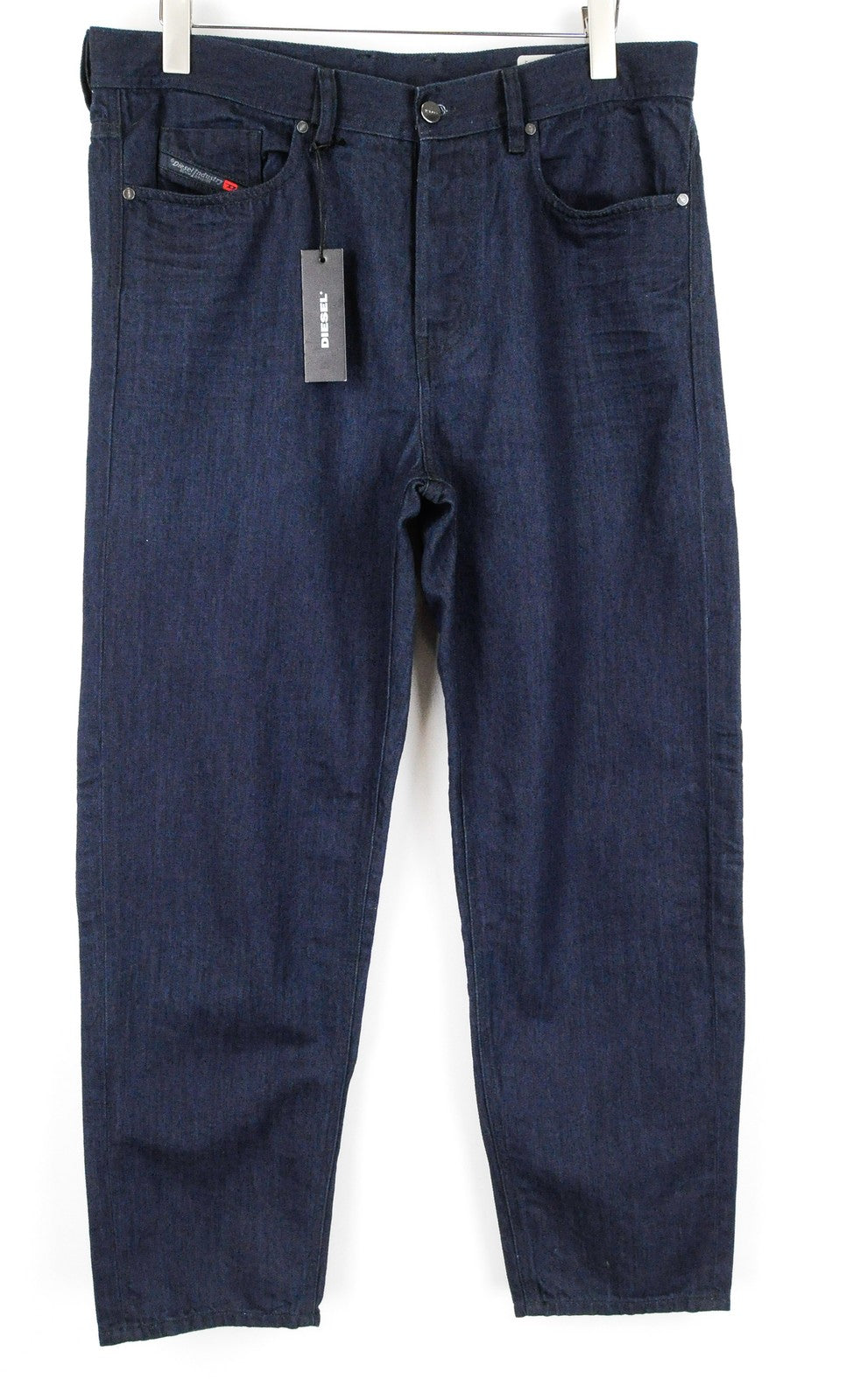 DIESEL Dagh-XP 084ZF Men Jeans W32/L32 Regular Straight Dark Blue Denim