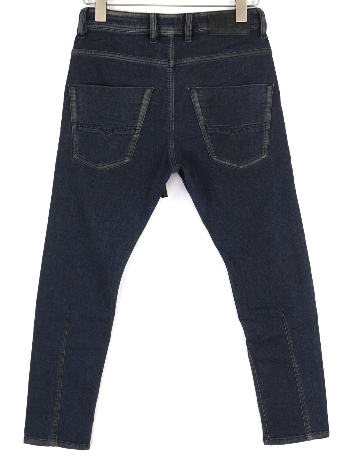 DIESEL Krooley CB-NE 069HY vyriški džinsai W26 sportiniai jogg siaurėjantys mėlyni tamprūs 