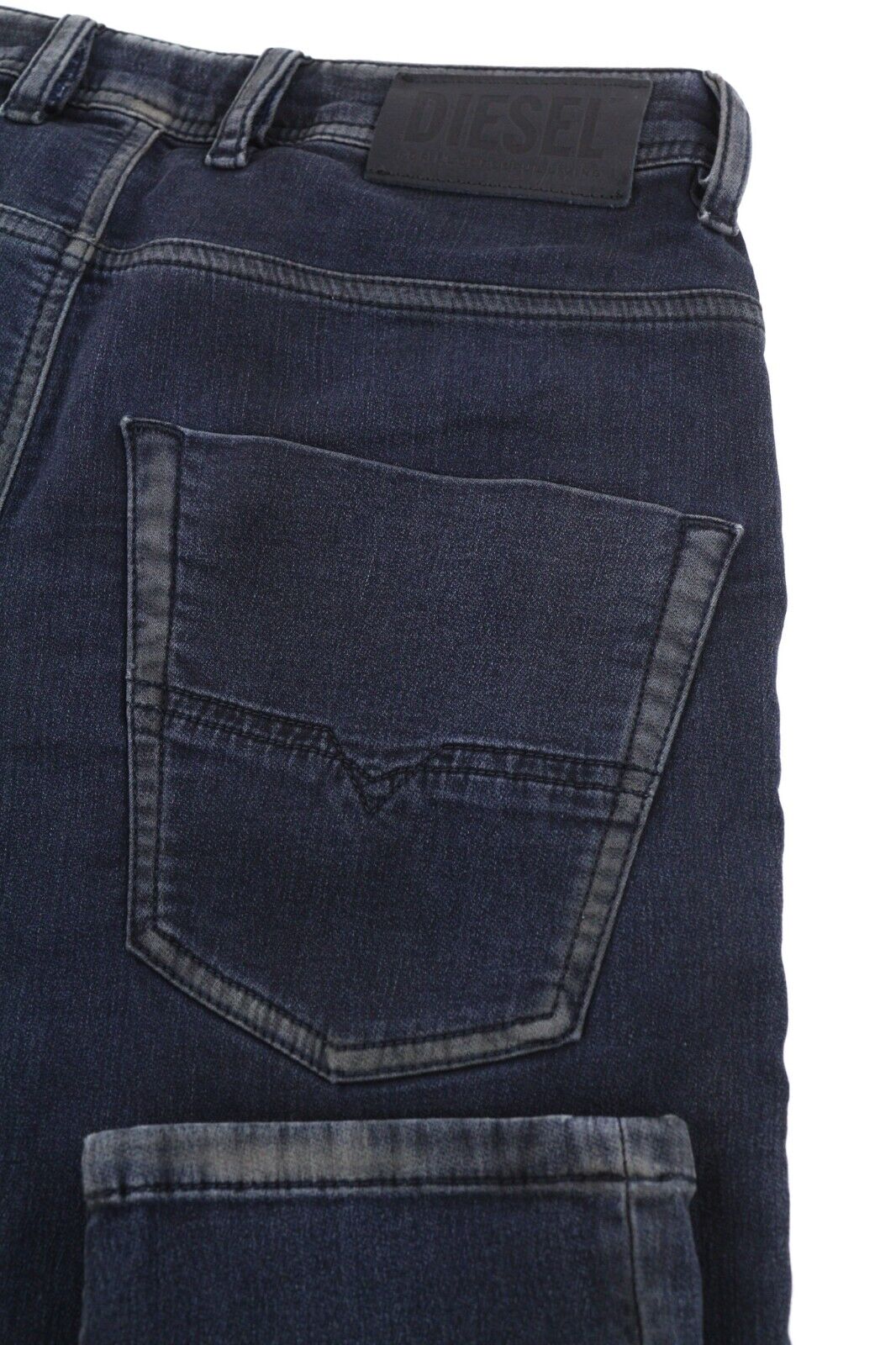 DIESEL Krooley CB-NE 069HY vyriški džinsai W26 sportiniai jogg siaurėjantys mėlyni tamprūs 