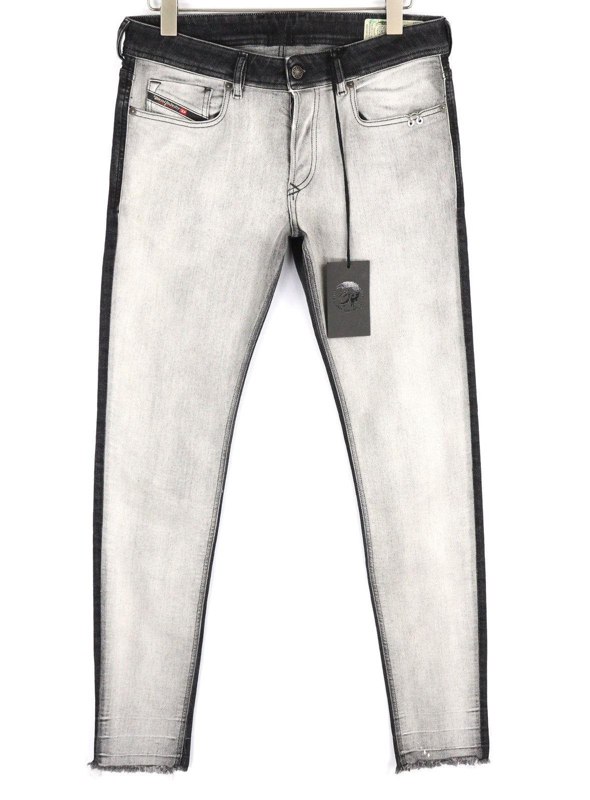 DIESEL Sleenker-X-SP 082AX Mens Jeans W32/L32 Slim Skinny  Washed Grey Stretchy