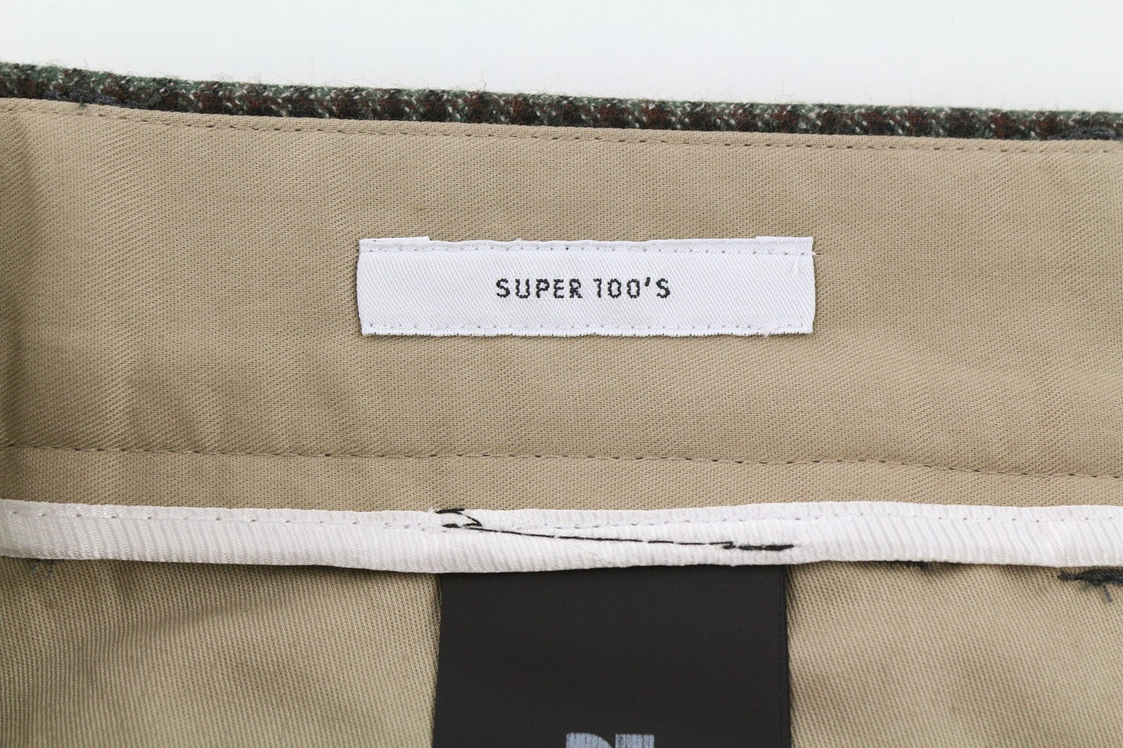 PT TORINO vyriškos kelnės 48 W34 minkštos grynos vilnos pilka raštuota klostuota suknelė 