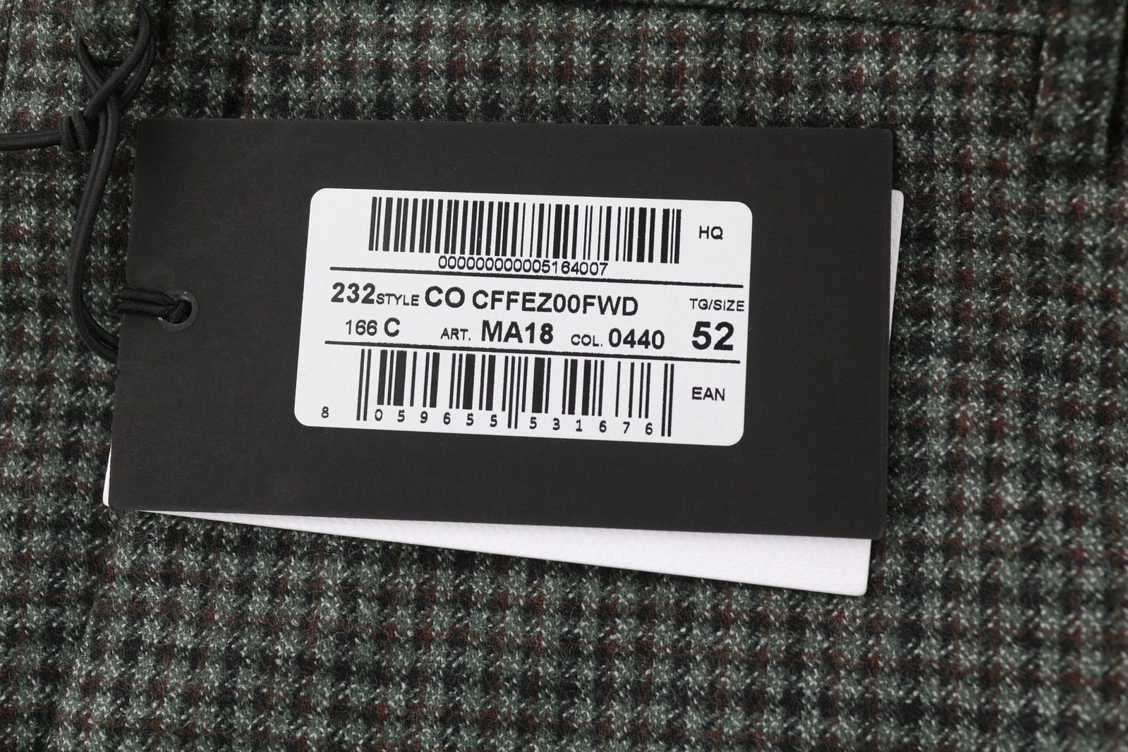 PT TORINO vyriškos kelnės 52 W37 Laisvės pilkai rudos raštuotos grynos vilnos klostytos 