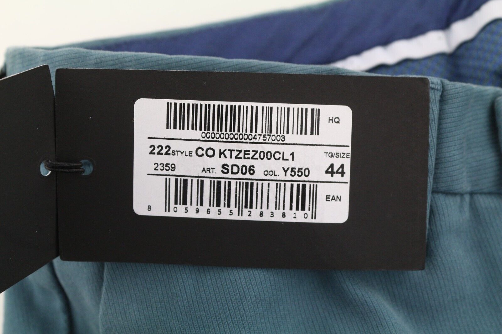 PT TORINO vyriškos kelnės 44 W28 aptempta medvilninė tampri mėlyna suknelė klostuota priekyje