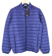 SCOTCH &amp; SODA vyriška striukė MEDIUM dygsniuota, mėlyna, paminkštinta, trumpa, laisvalaikio stiliaus, su pamušalu 