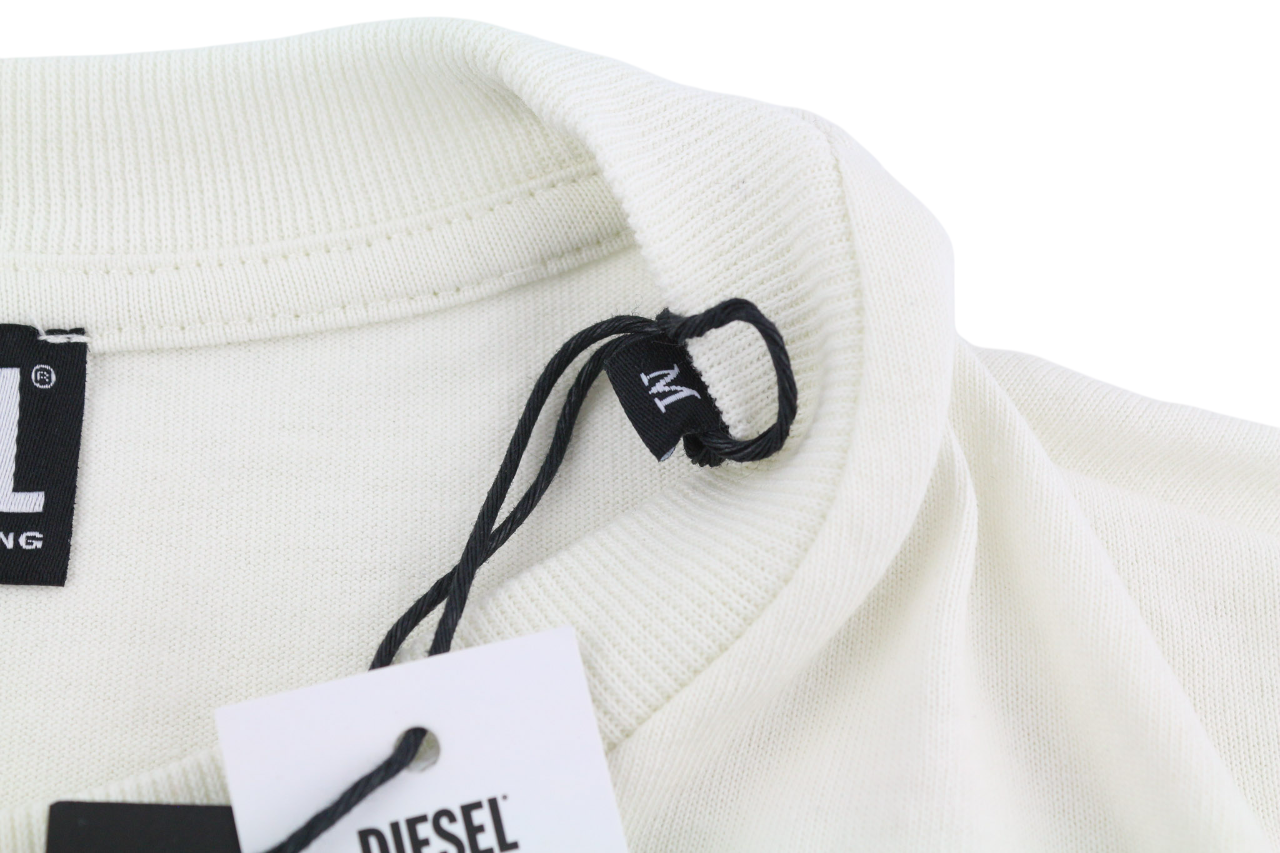 DIESEL T-Just-B67 vyriški marškinėliai trumpomis rankovėmis, apvalia apykakle, trikotažiniai, M dydžio, RRP – 60 € 
