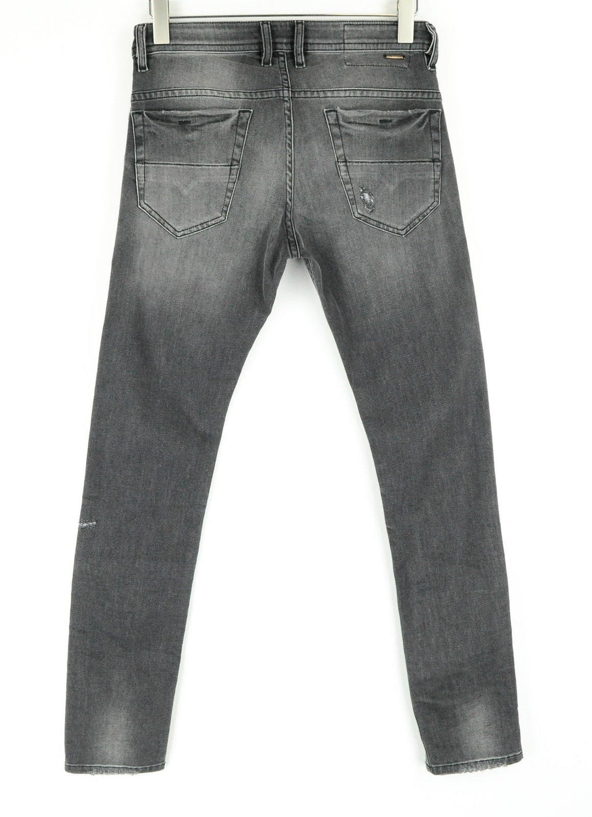 DIESEL Thommer R266U vyriški džinsai W29/L32 Slim Skinny pilki tamprūs medvilniniai džinsai 