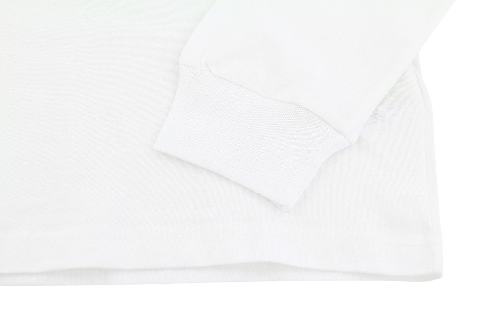 DIESEL T-Diegos-LS-K27 vyriški marškinėliai L dydžio, balti, medvilniniai, ilgomis rankovėmis, apvalios iškirptės trikotažiniai marškinėliai. 