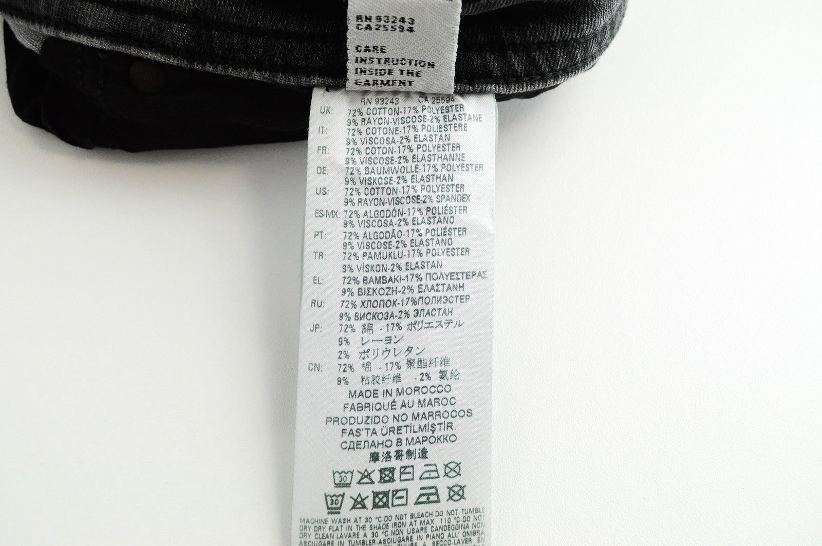 DIESEL Thommer R266U vyriški džinsai W38/L32 Slim Skinny skalbti pilki džinsai 