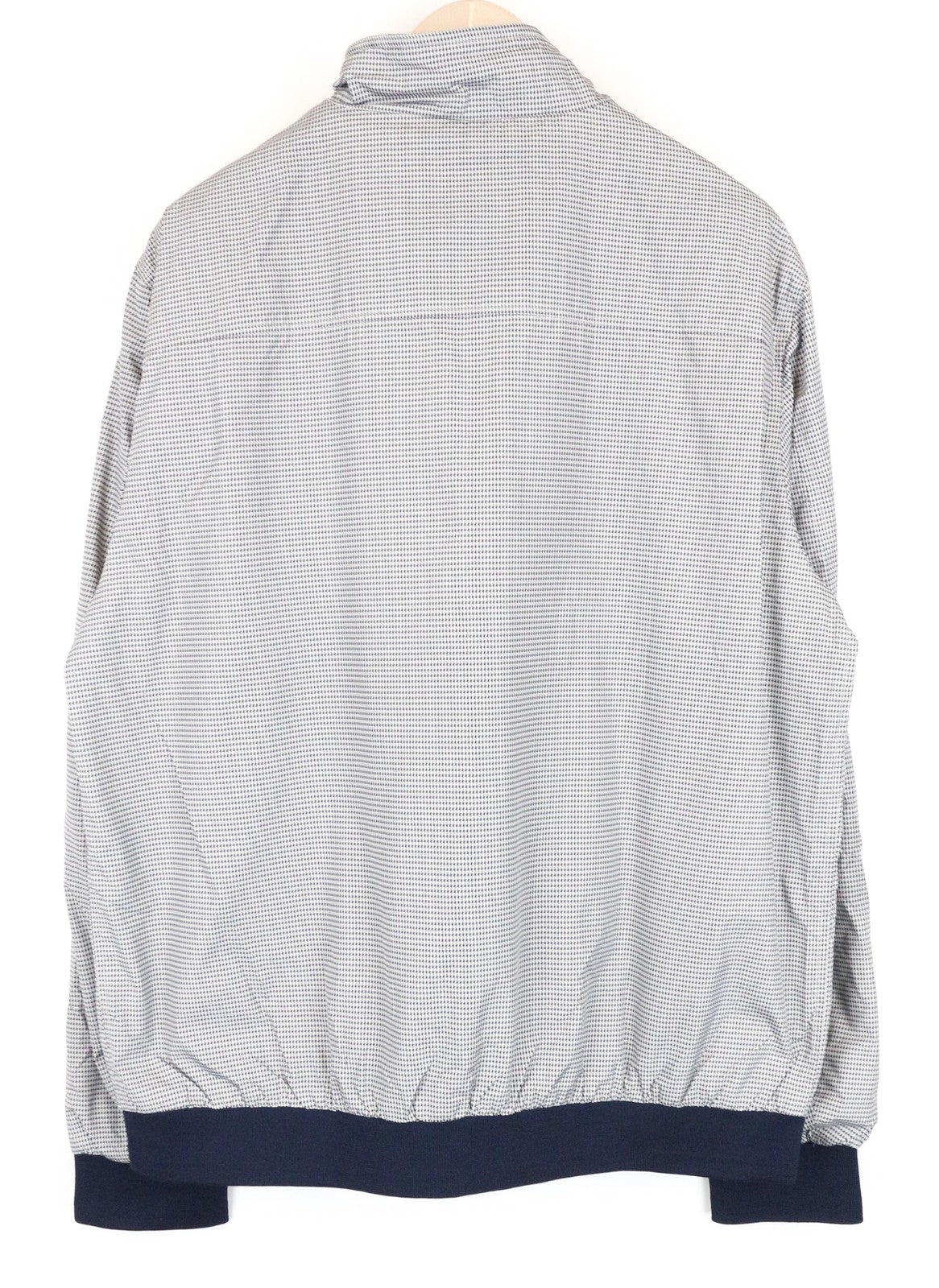 SCOTCH &amp; SODA vyriška striukė „Houndstooth“ raštu, trumpa, su pamušalu ir laisvalaikio stiliaus raštais, 2XL dydžio 