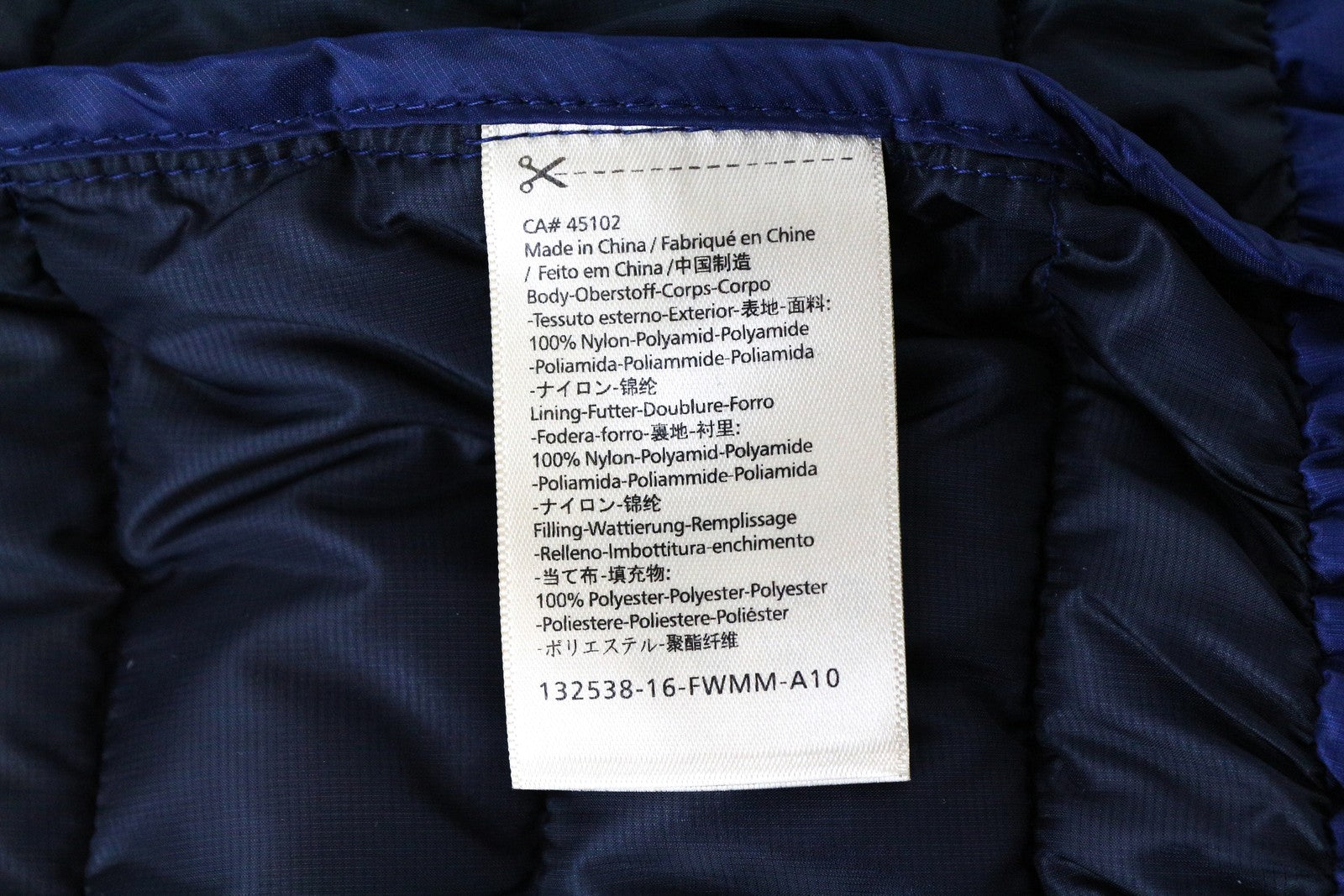 SCOTCH &amp; SODA vyriška striukė MEDIUM, dygsniuota, paminkštinta, mėlyna, trumpa, laisvalaikio stiliaus, su pamušalu 