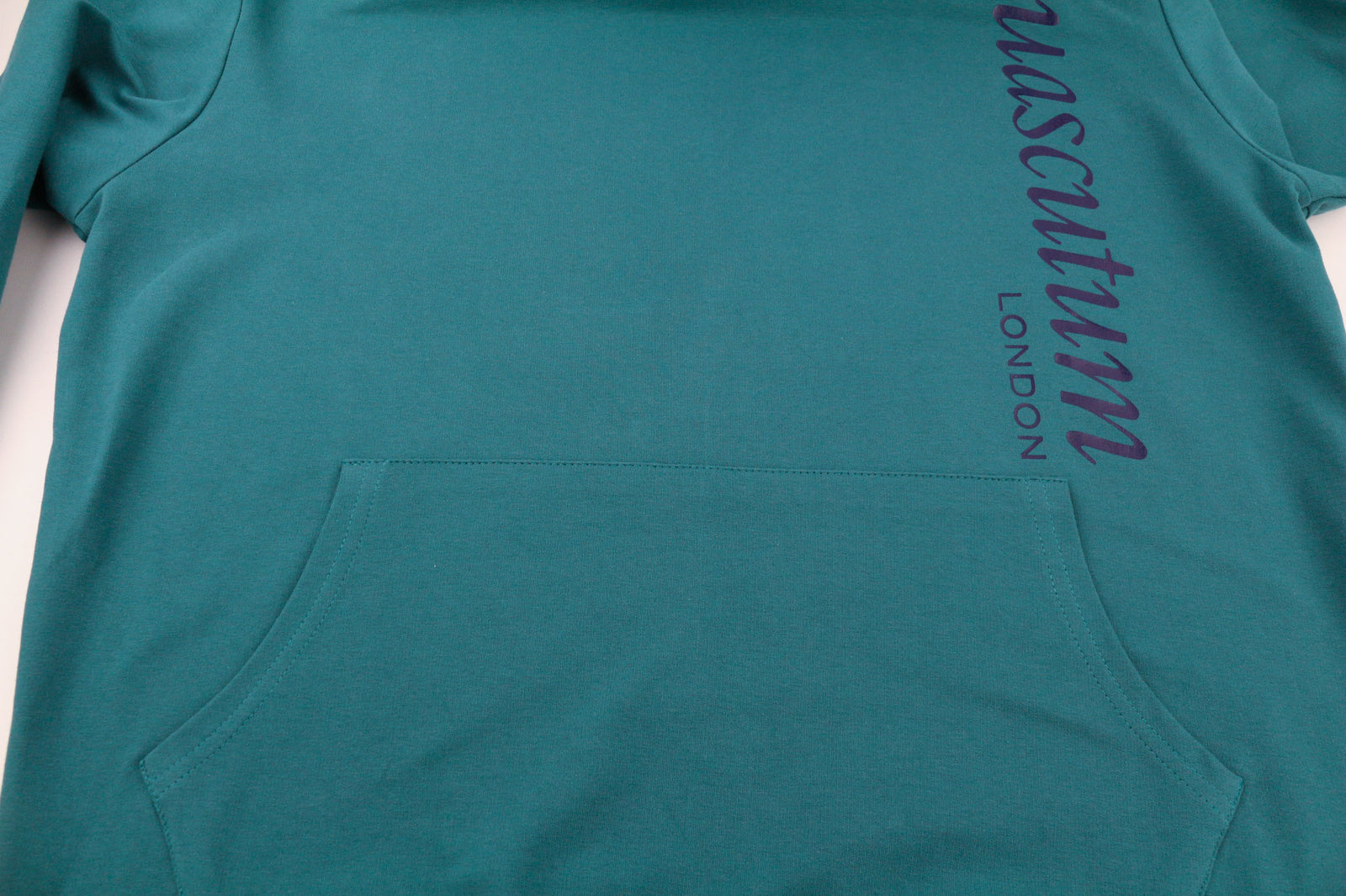 AQUASCUTUM FCIA18 vyriškas džemperis su gobtuvu L dydžio, tamsiai žalias, kengūros spalvos, megztinis su gobtuvu ir dirželiais, logotipas 