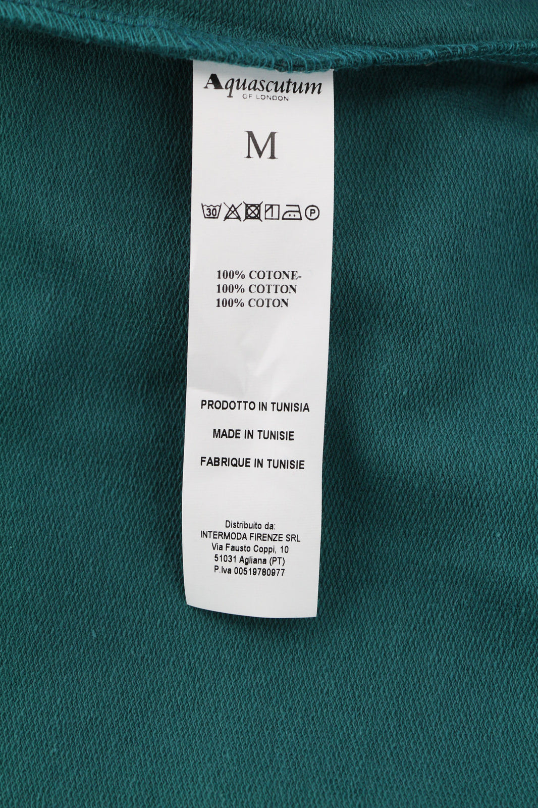 AQUASCUTUM FCIA11 vyriškas džemperis su gobtuvu M tamsiai žalias kengūros gobtuvas su dirželiais ir logotipu 