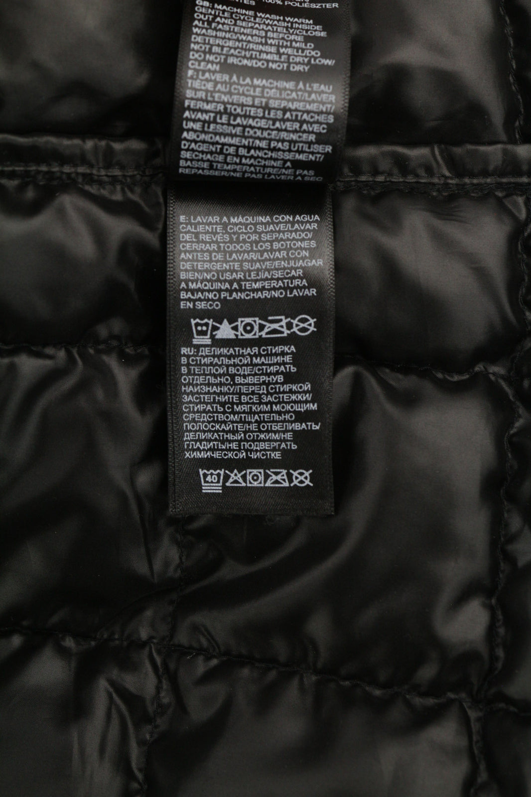 THE NORTH FACE ThermoBall Eco vyriška striukė XL dydžio, juoda, su logotipu, izoliuota, dygsniuota užtrauktuku. 