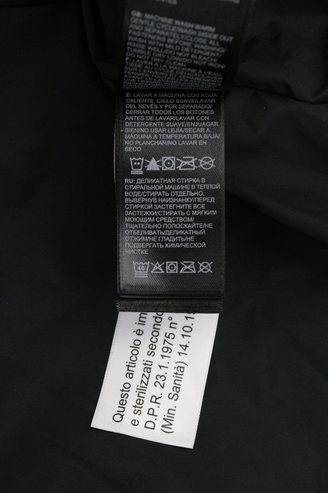 „THE NORTH FACE Triple C“ moteriškas paltas XL dydžio, juodas, 550 pūkų izoliacijos striukė su gobtuvu 