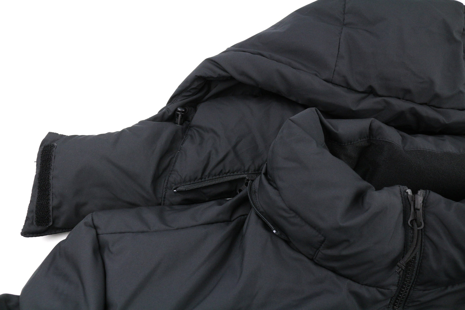 „THE NORTH FACE Triple C“ moteriškas paltas XL dydžio, juodas, 550 pūkų izoliacijos striukė su gobtuvu 