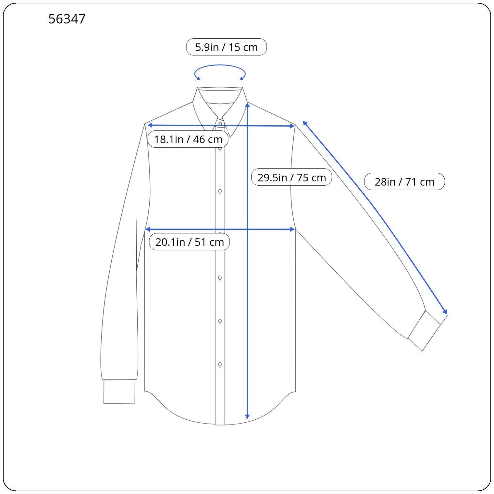 SCOTCH & SODA Ams Couture Men's Shirt M Slim Fit White & Blue Check Cotton