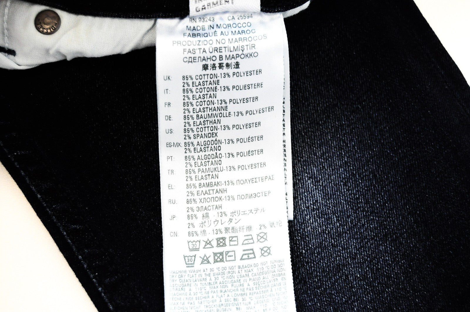 DIESEL Sleenker-X 083AG vyriški džinsai W28/L32 Slim Skinny Cotton Stretch Blue 