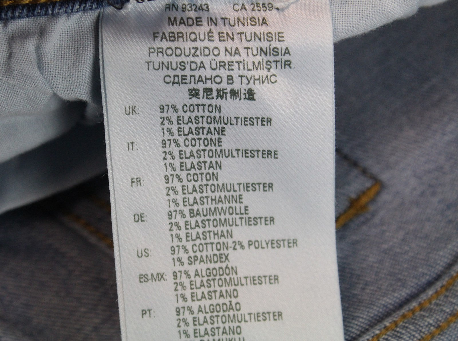 DIESEL Tepphar-X R8XA3 vyriški mėlyni džinsai W28/L34 Slim Carrot Fit skalbti tamprūs džinsai 