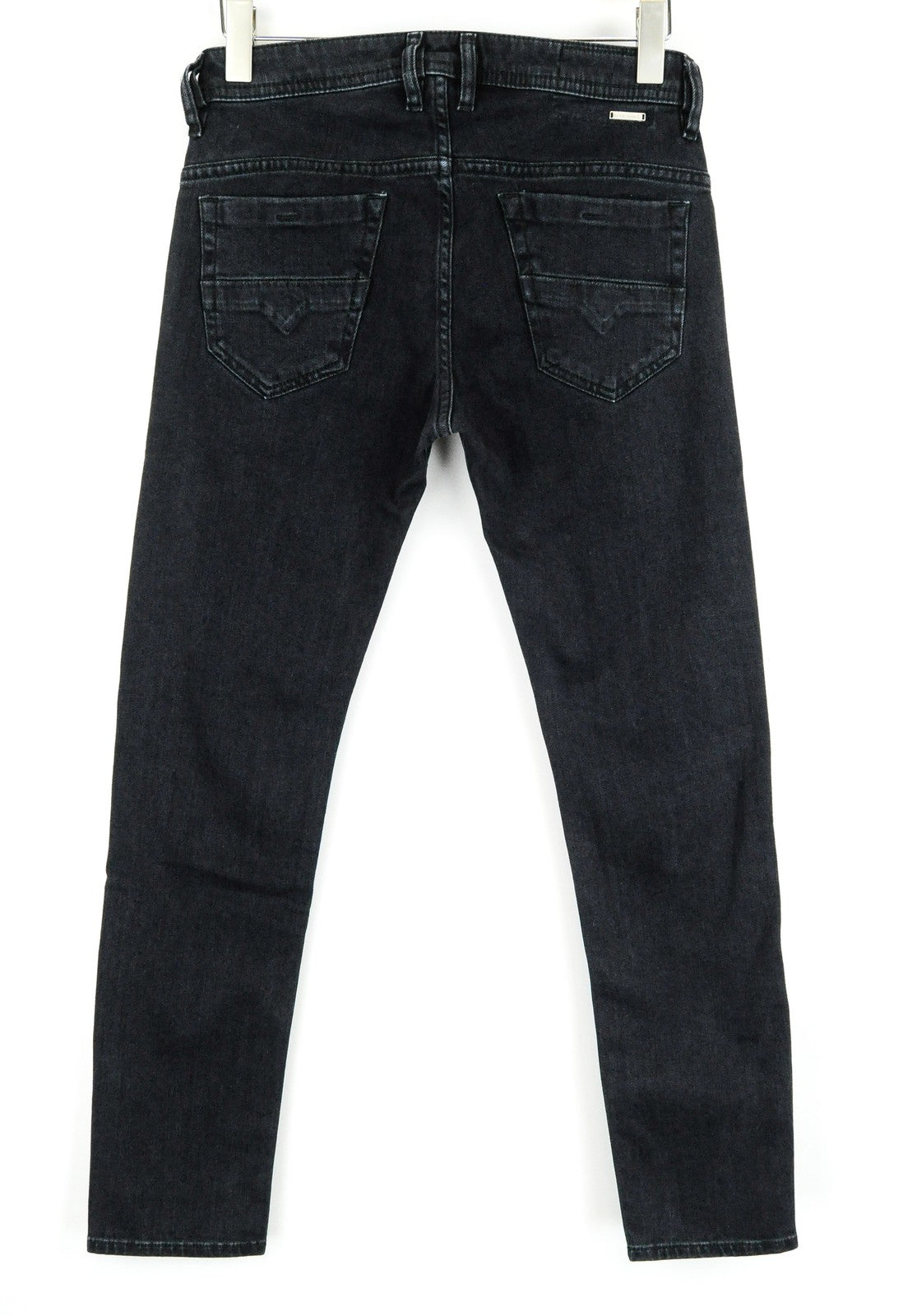 DIESEL Thommer 084NK vyriški džinsai W28/L30 Slim Skinny Navy, elastingi 5 kišenių 