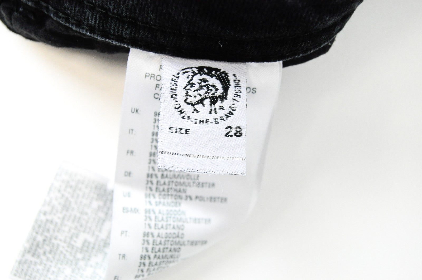 DIESEL Thommer 084NK vyriški džinsai W28/L30 Slim Skinny Navy, elastingi 5 kišenių 