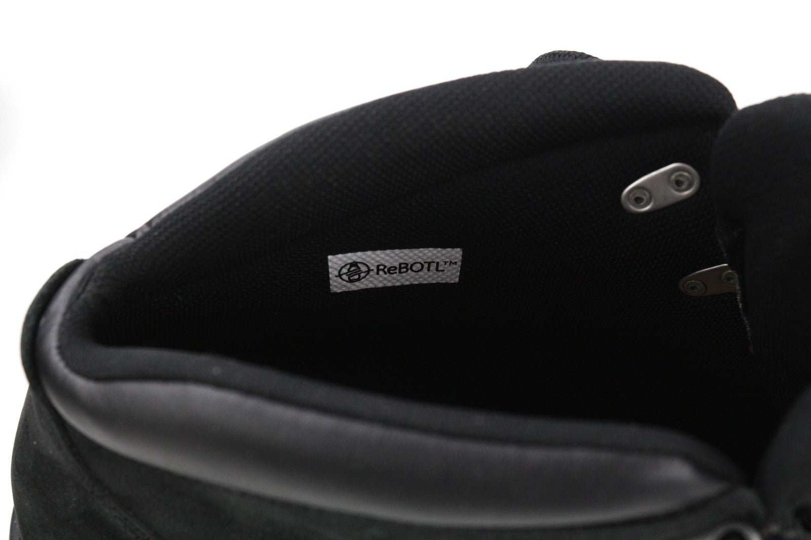 TIMBERLAND A245M vyriški batai EU46 EU47.5 juodi odiniai migdolų nosys su raišteliais ReBOTL 