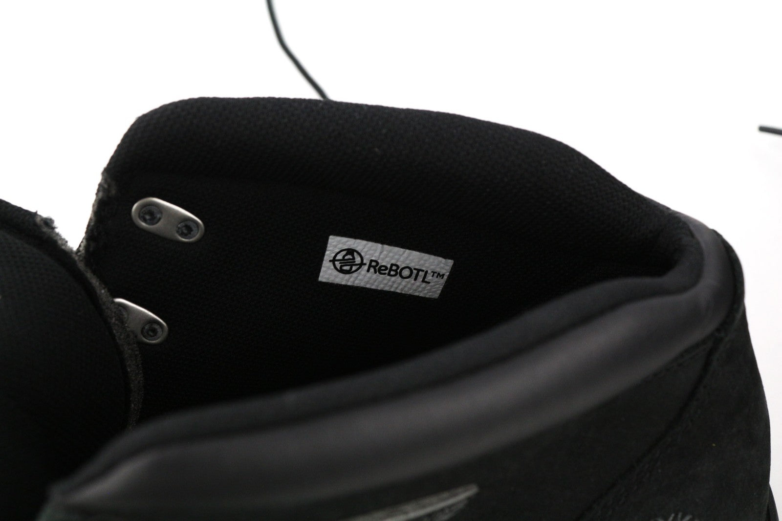 TIMBERLAND A245M vyriški batai EU46 EU47.5 juodi odiniai migdolų nosys su raišteliais ReBOTL 