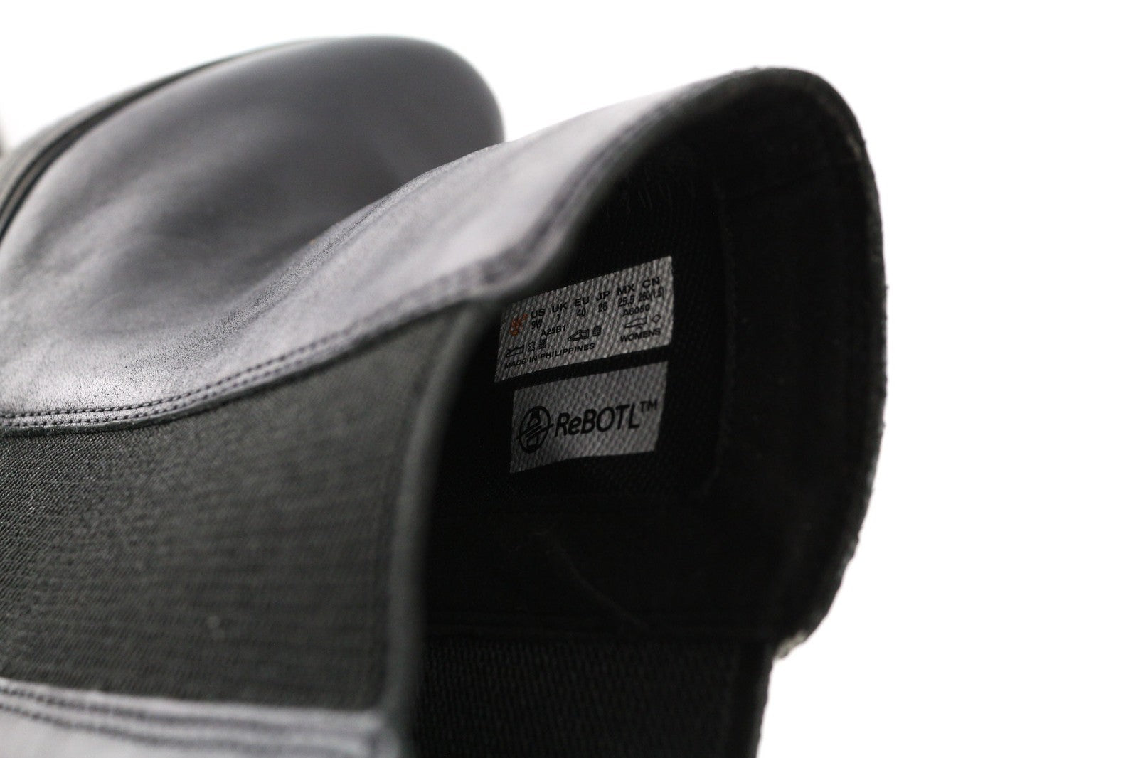 TIMBERLAND A25B1 moteriški aulinukai EU39 EU40 juodi odiniai batai su kulnu ir migdolų nosimi, ReBOTL 