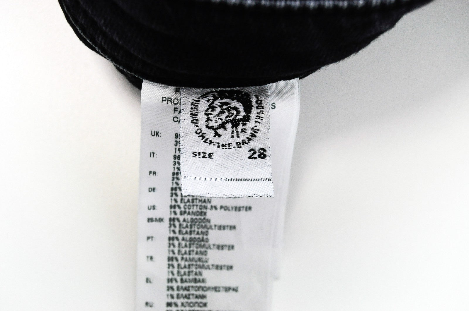 DIESEL Thommer 084NK vyriški džinsai W28/L32 Slim Skinny Navy elastingi džinsai 